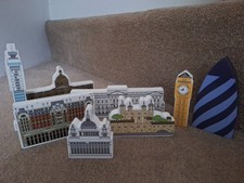 Job Lot Tidlo London Buildings For Wooden Train Track Set