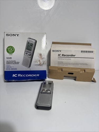 Sony icd b500 digital voice - icd-b500,