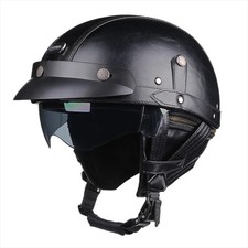 DOT Retro Open Face Half