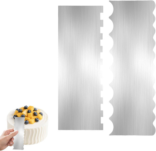 2pcs cake scraper buttercream - scraper,