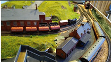 N Gauge Model Railway Layout