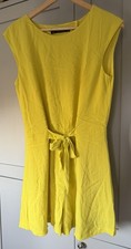 Zara Yellow Backless Lined
