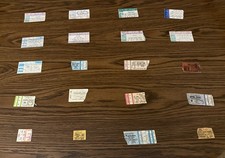 LOT 20 RARE CONCERT TICKET