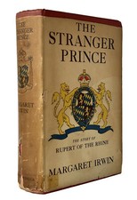 The Stranger Prince, Margaret Irwin. 1937 1st Edition w/ ephemera. Dust Jacket
