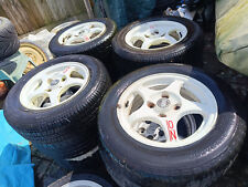 4x114.3 Genuine Mitsubishi EVO 3 OEM JDM Alloy Wheels ! Full set 4x ! 4x114