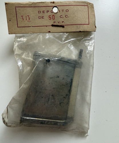 Vintage 50cc metal fuel - fuel, tank