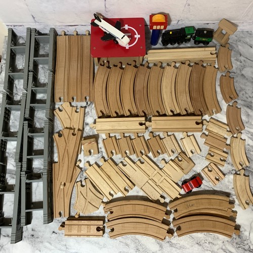 Wooden train track mixed - wooden,