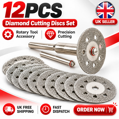 12pc 22mm diamond cutting - 12pc,