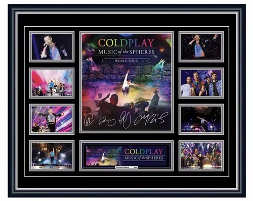 Coldplay rock band signed - rock,