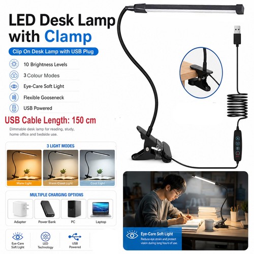 Usb flexible desk - night, lamp