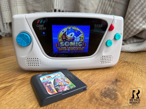 Sega game gear grey custom - grey,