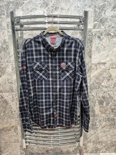 Men's Superdry Shirt, Lumberjack, Grindle Sawn, XXL, Blue Check, L/S, M40LE020F1