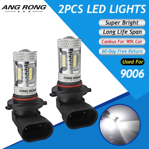 2pcs 9006 hb4 6000k led - hb4, fog