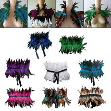 Feather Shawl Gothic Plume