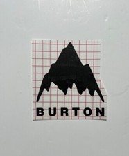 BURTON Mountain Logo  Sticker