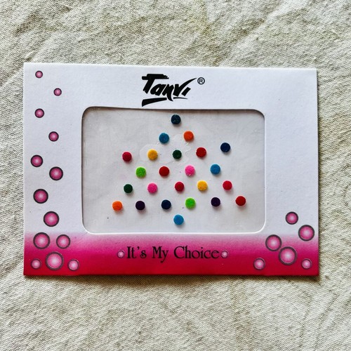 3mm round bindi indian - round,