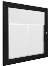 Menu Lightbox with Header, LED illuminated,lockable,magnetic promotional Display