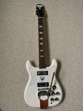 Epiphone Crestwood Custom Guitar, Polaris White, Excellent Condition