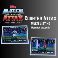 TOPPS Match Attax 25/26 Counter Attax *Choose your Card * E/NM #3 FOOTBALL CARDS