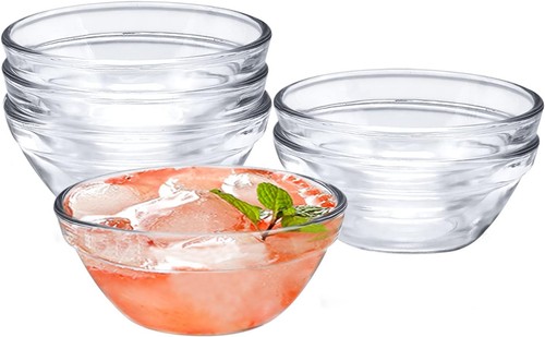 Dipping bowls set 6 small - -, of