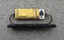 Vintage Card Game Brass &