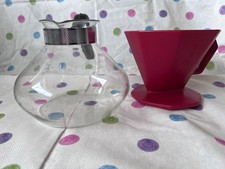 Cona glass coffee - coffee, and