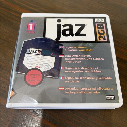 Vintage iomega 2gb - disc,
