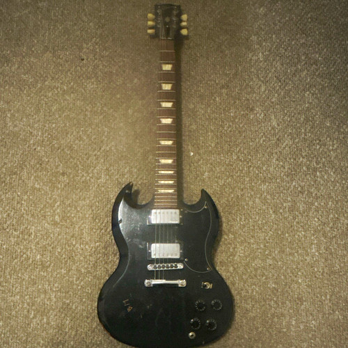 Gibson 2013 black string - sg, 6-string