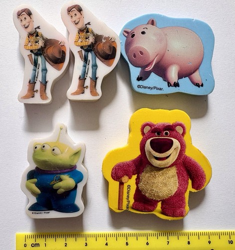 Disney pixar toy story erasers - disney,