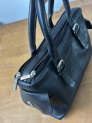 Vintage black leather - vintage,