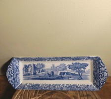 Spode Blue Italian Rectangular