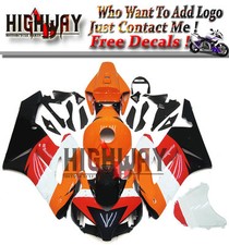 Full Fairings Fit HOUDA CBR1000RR 2004 2005 04 05 ABS Fairing Kit Orange Black h