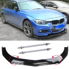 Gloss Black Front Bumper Lip