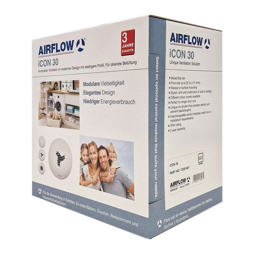Airflow icon fan delayed - 30,