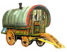 Romany Gypsy Bow Top Caravan