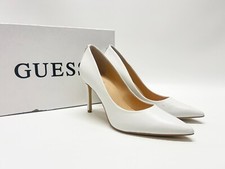 GUESS White Womens Leather