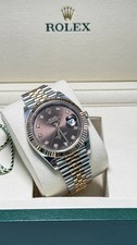 2018 Rolex Date Just 41 Chocolate Diamond Dot 126331  (SR £12650) 