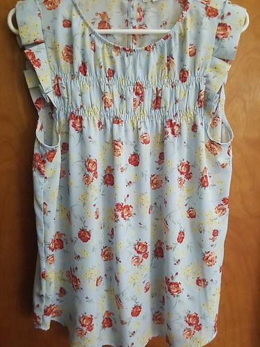 Pleione top floral blouse size - pleione,