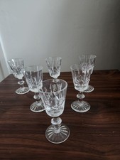 vintage Royal Brierley set of 6 glasses