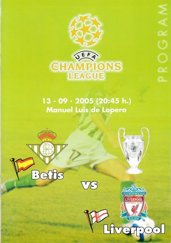 Real betis liverpool uefa - betis, (uefa