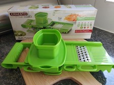 Easy to Hold Multi-Purpose Grater, Slicing, Shredding + Box & Instructions