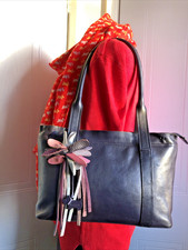 Quality  Leather Radley Shoulder Handbag  Work/ Business / Everyday With Dog Tag