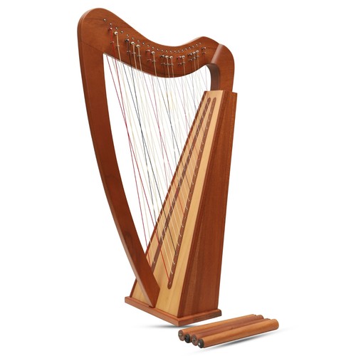 Cross strung harp string - cross, harp,