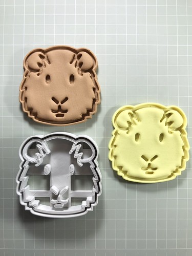 Guinea pig fondant pastry - guinea, fondant,