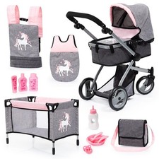 Bayer Doll Pram City Star Mega