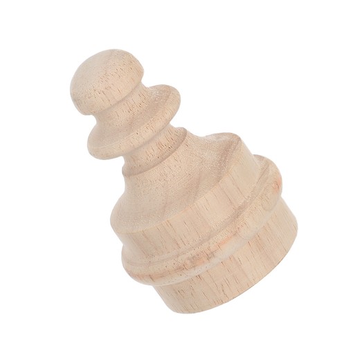 Unfinished wood finials - wood,