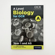 A Level BIOLOGY For OCR A - Year 1 And AS Student Study Book Course Guide