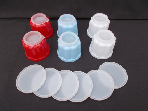 Vintage style jelly - style, blancmange