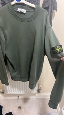 Green Stone Island Jumper, Genuine Authentic