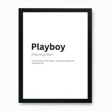 Playboy Definition Meaning Art